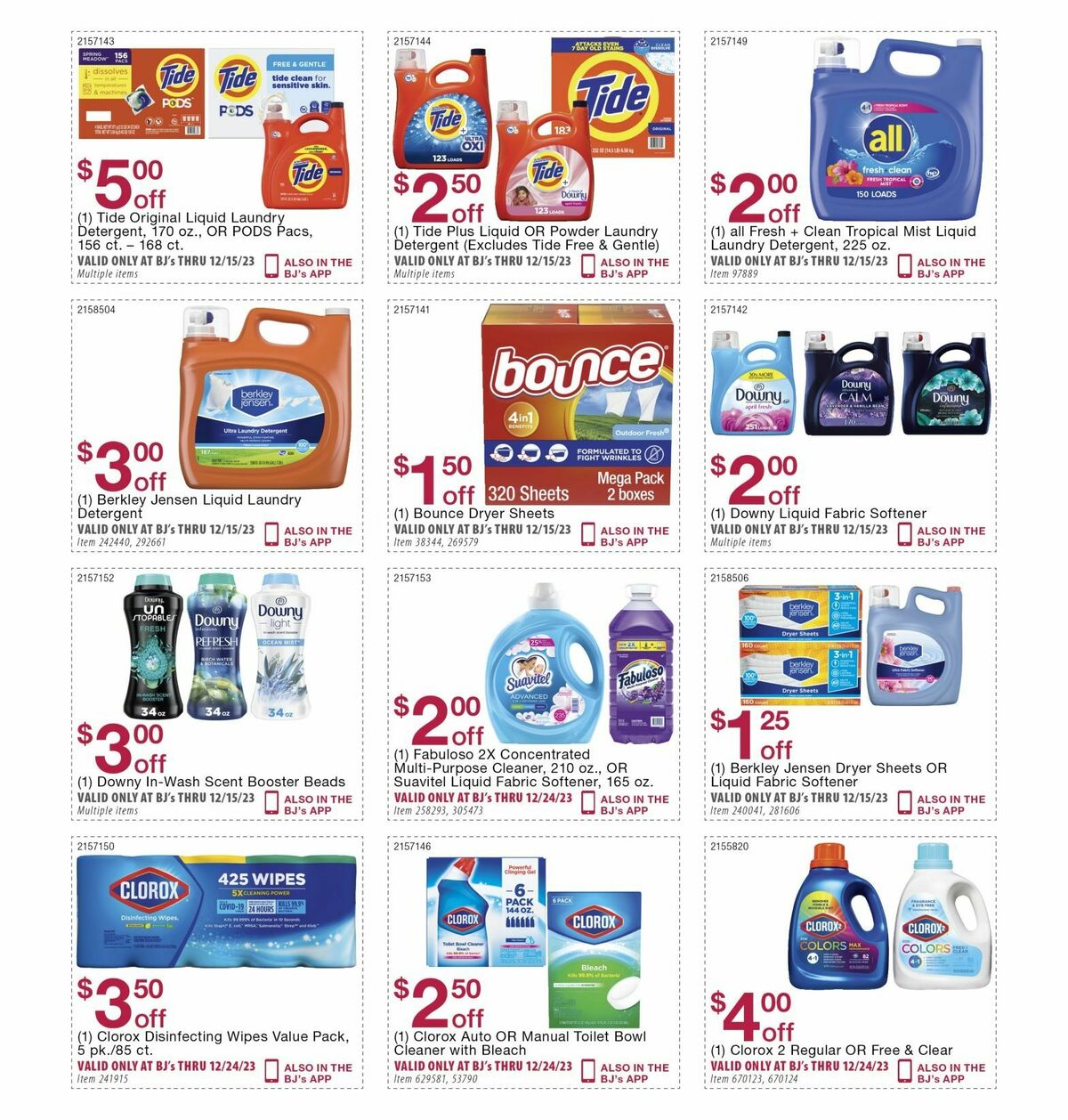 BJ's Wholesale Club Weekly Ad from November 15