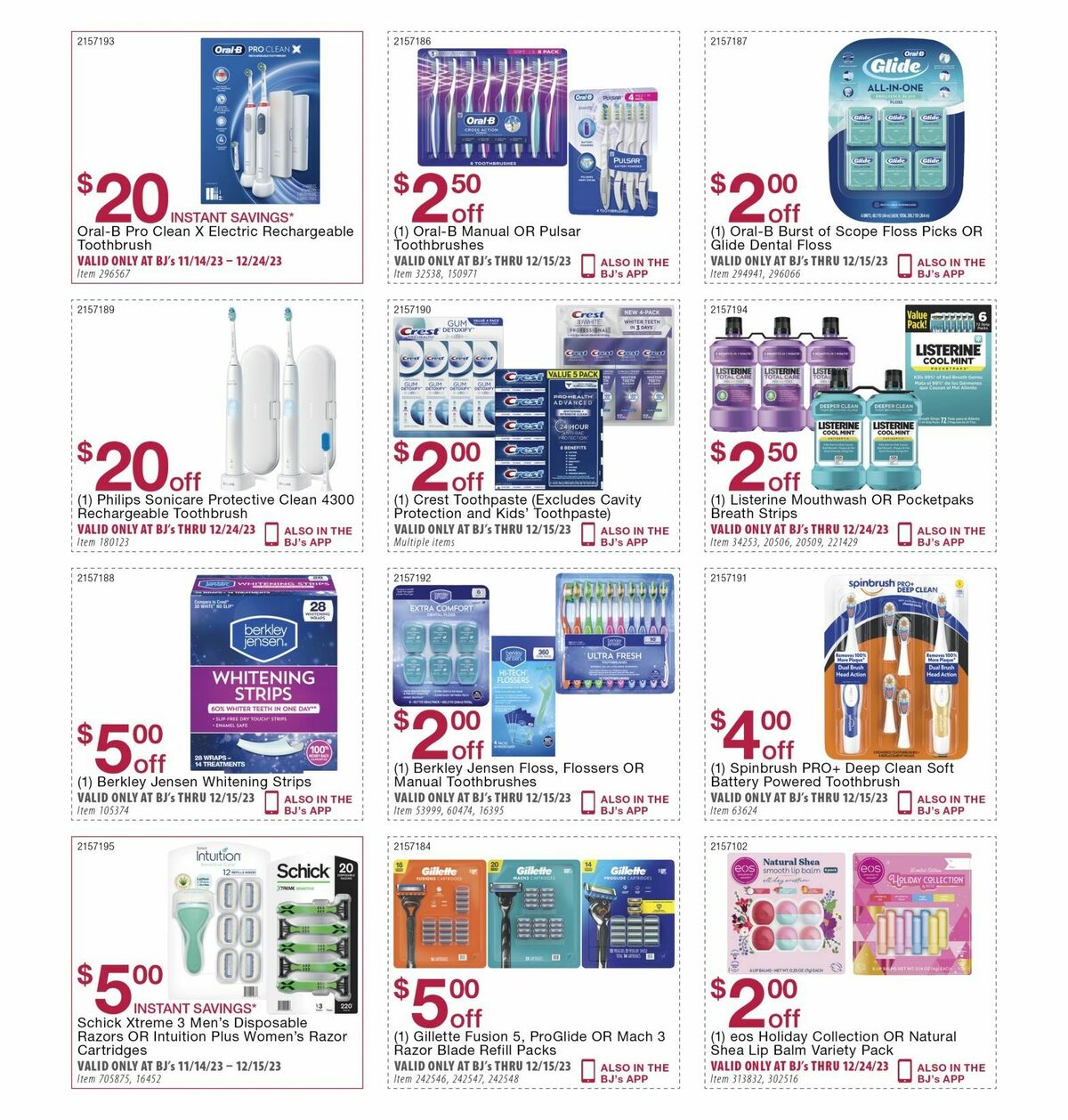 BJ's Wholesale Club Weekly Ad from November 15