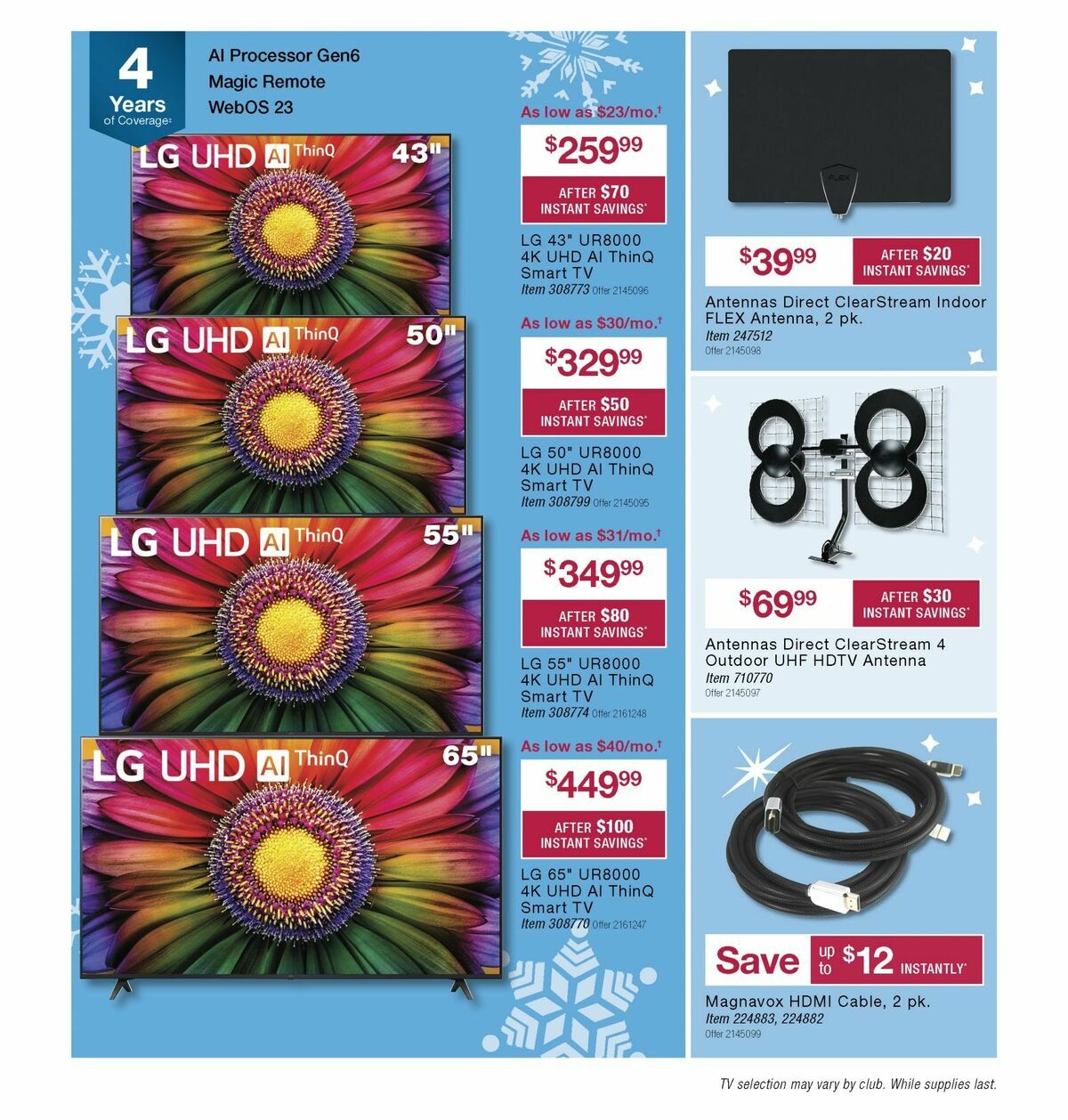 BJ's Wholesale Club Weekly Ad from November 15