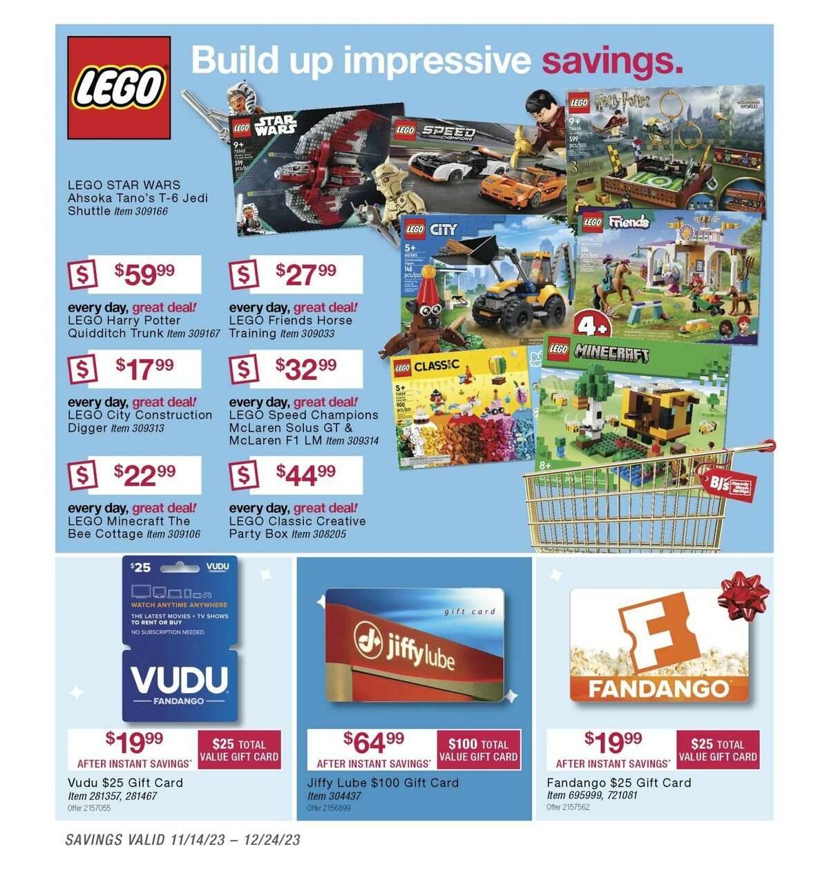 BJ's Wholesale Club Weekly Ad from November 15