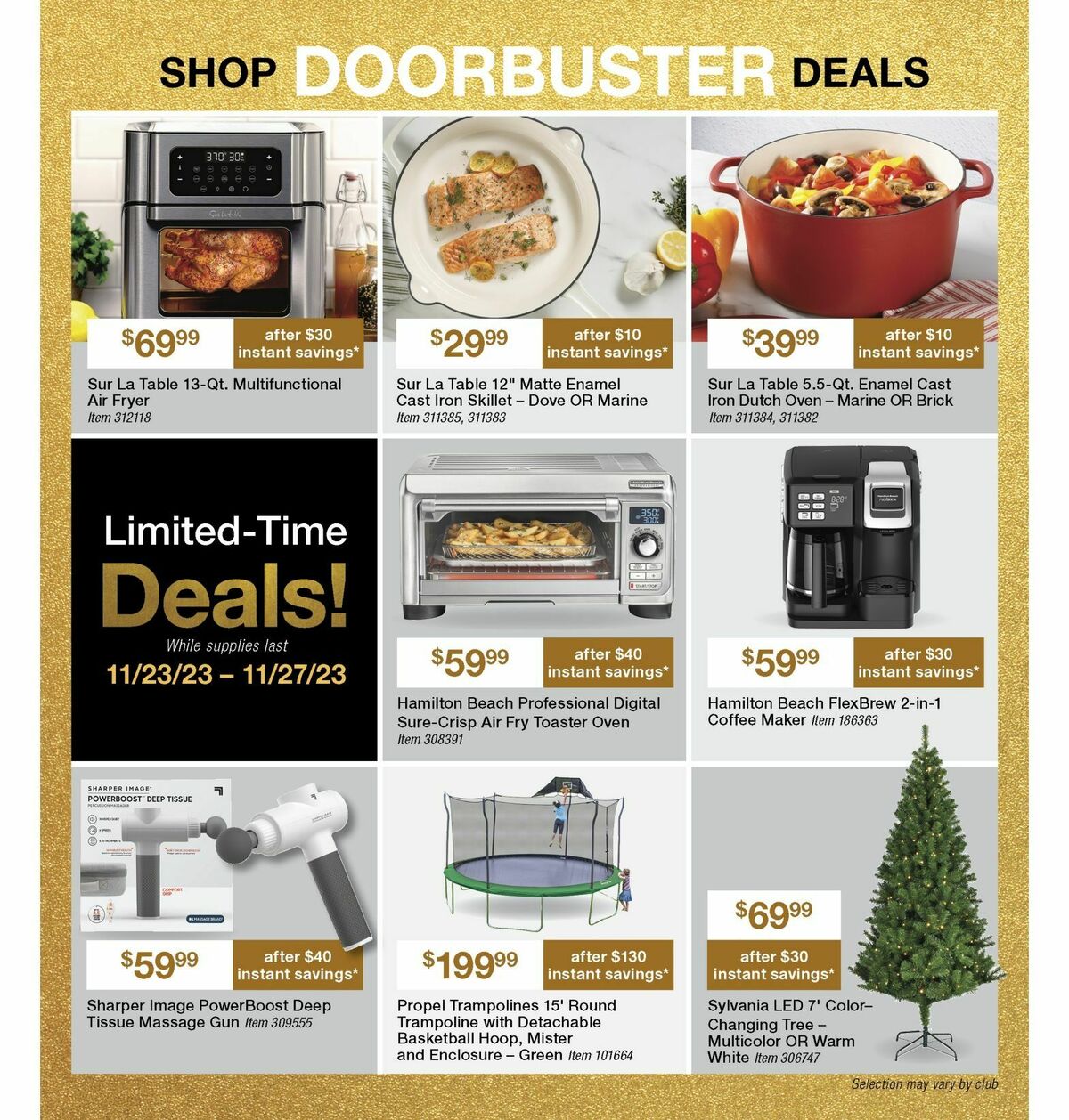 BJ's Wholesale Club Weekly Ad from November 15