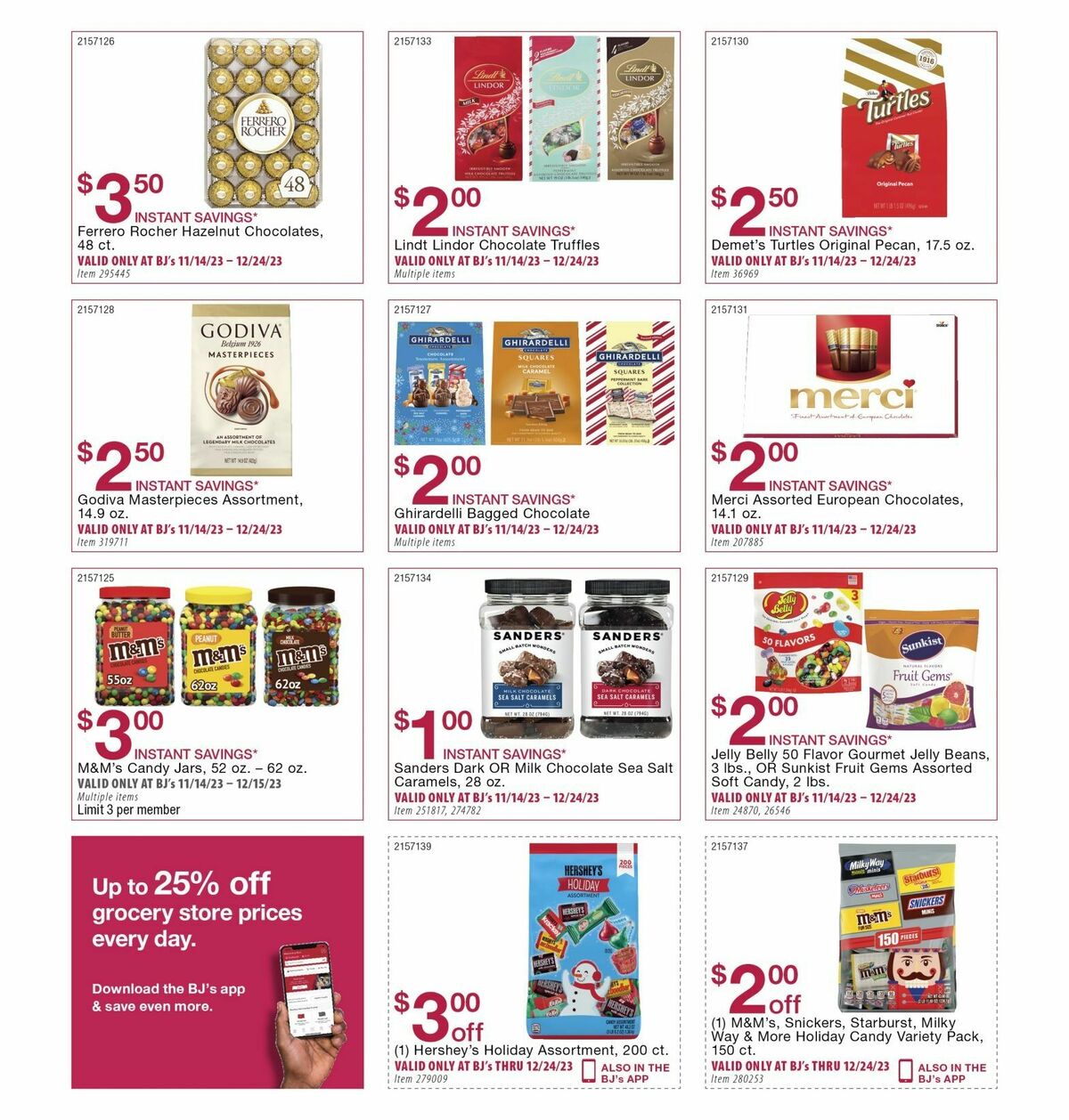 BJ's Wholesale Club Weekly Ad from November 15