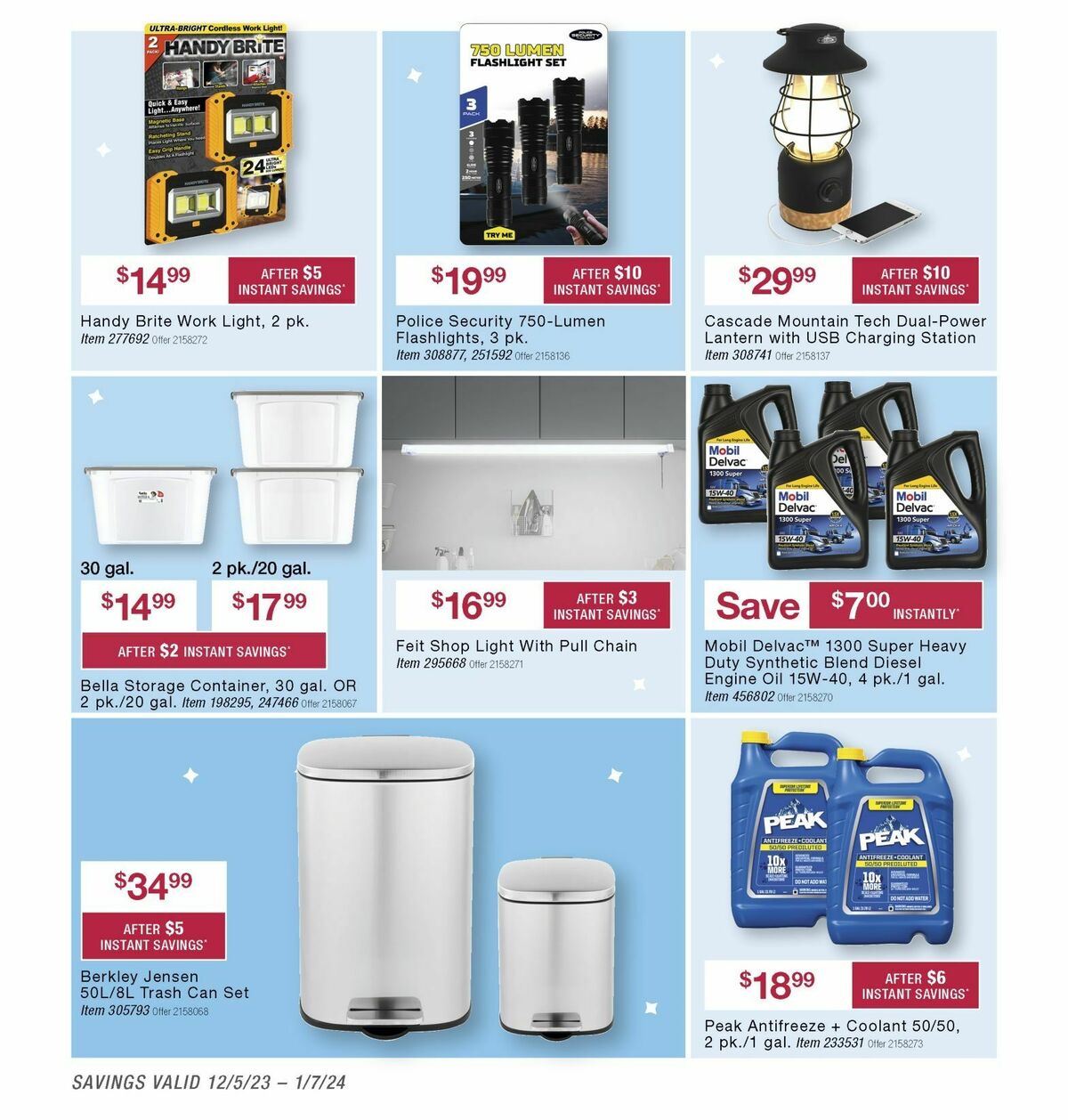 BJ's Wholesale Club Weekly Ad from December 7