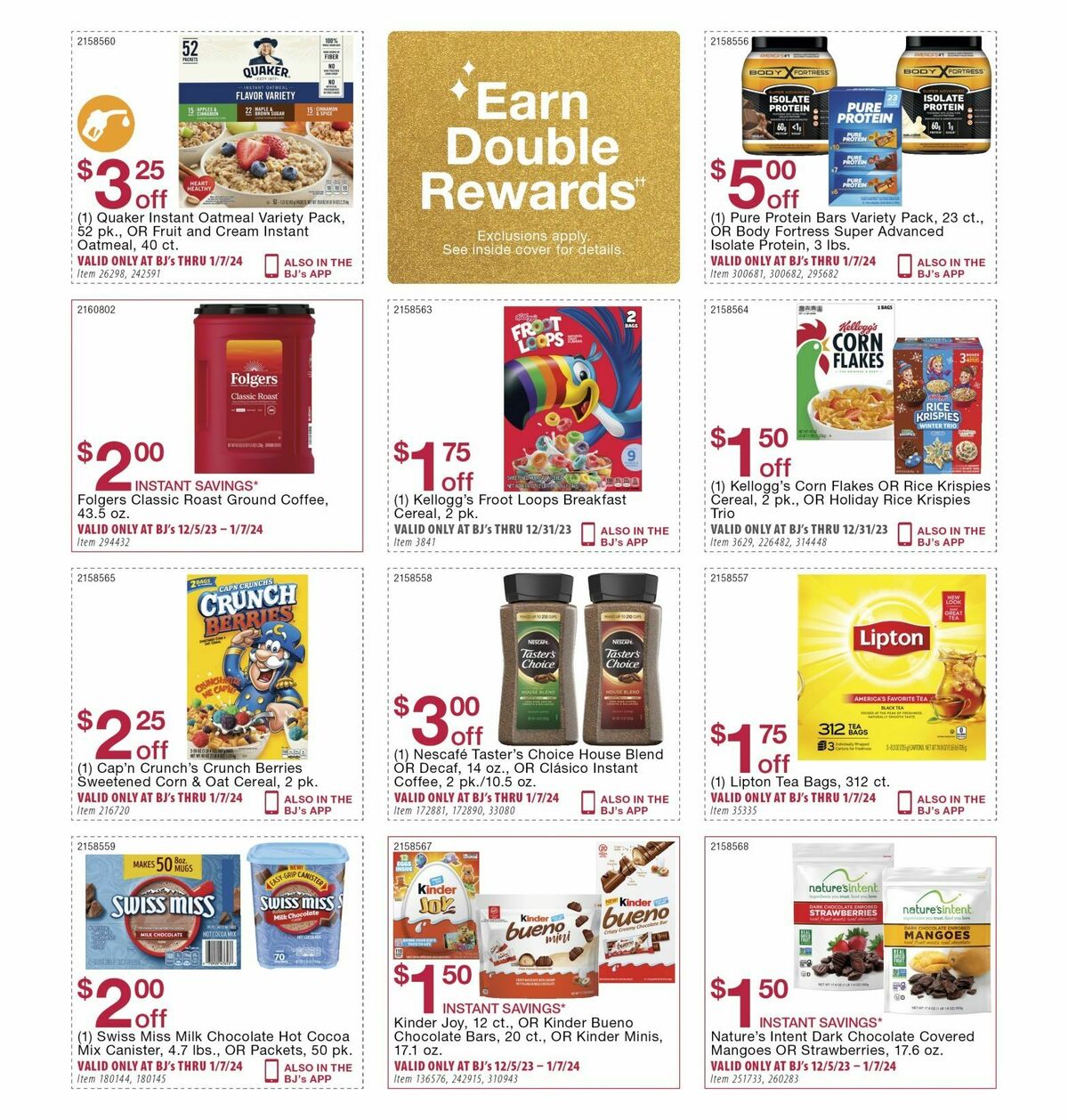 BJ's Wholesale Club Weekly Ad from December 7