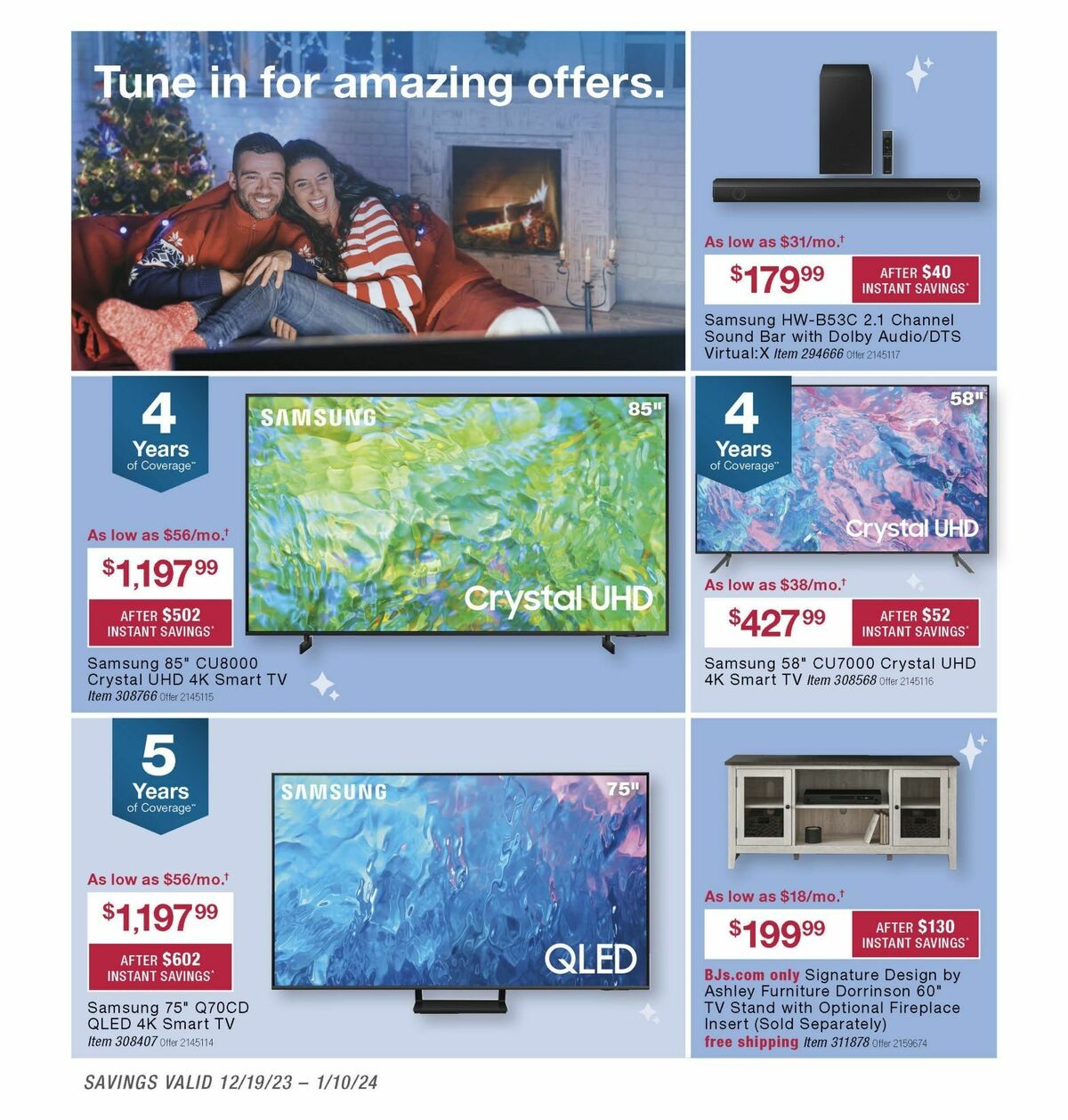 BJ's Wholesale Club Weekly Ad from December 19