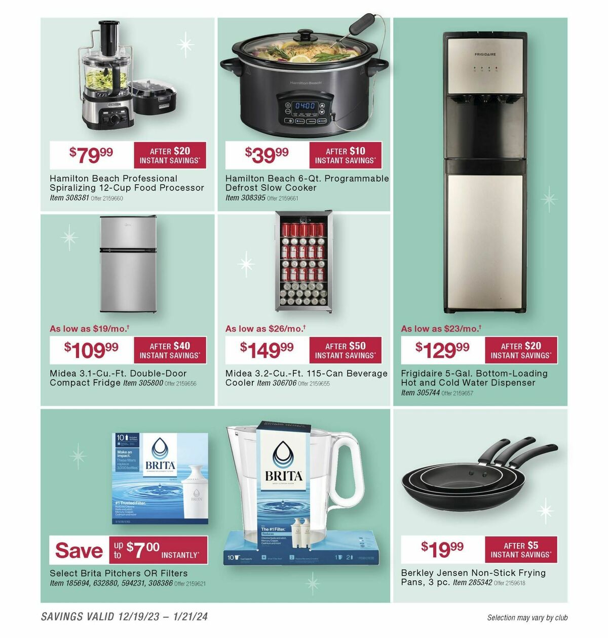 BJ's Wholesale Club Weekly Ad from December 19