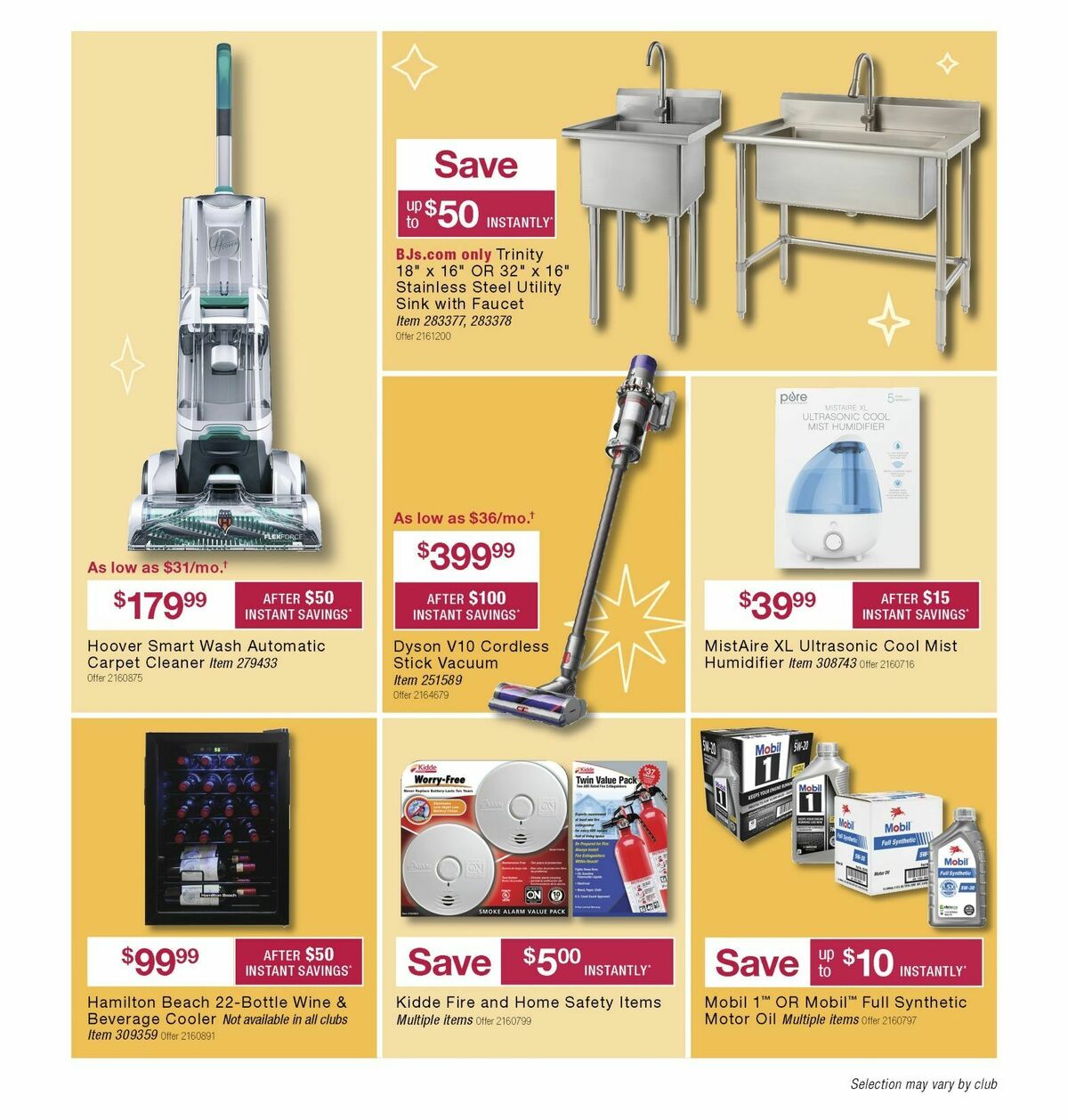 BJ's Wholesale Club Weekly Ad from January 9