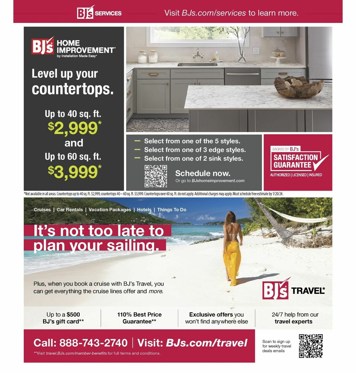 BJ's Wholesale Club Weekly Ad from January 9