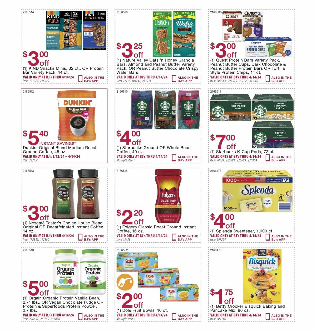 BJ's Wholesale Club Weekly Ad from March 12