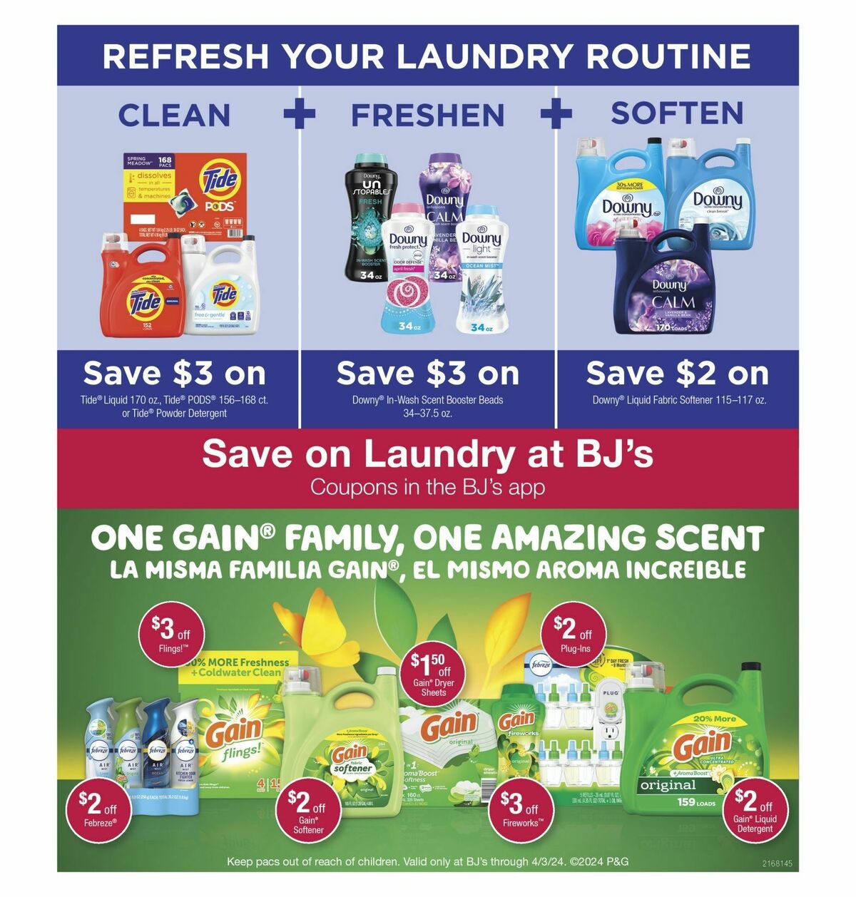 BJ's Wholesale Club Weekly Ad from March 12