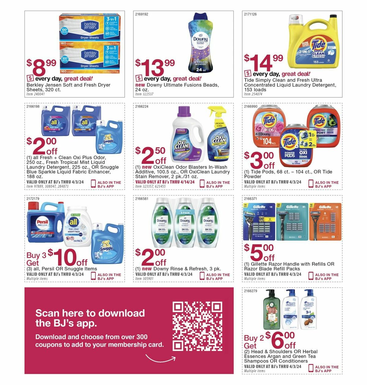 BJ's Wholesale Club Weekly Ad from March 12