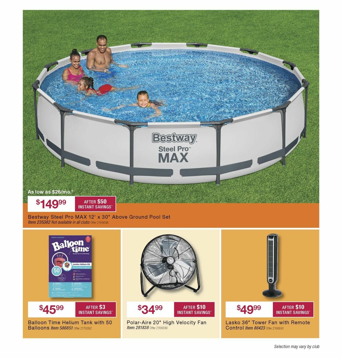 BJ's Wholesale Club Weekly Ad from March 12