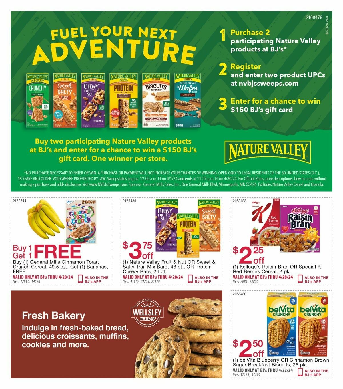 BJ's Wholesale Club Weekly Ad from April 2