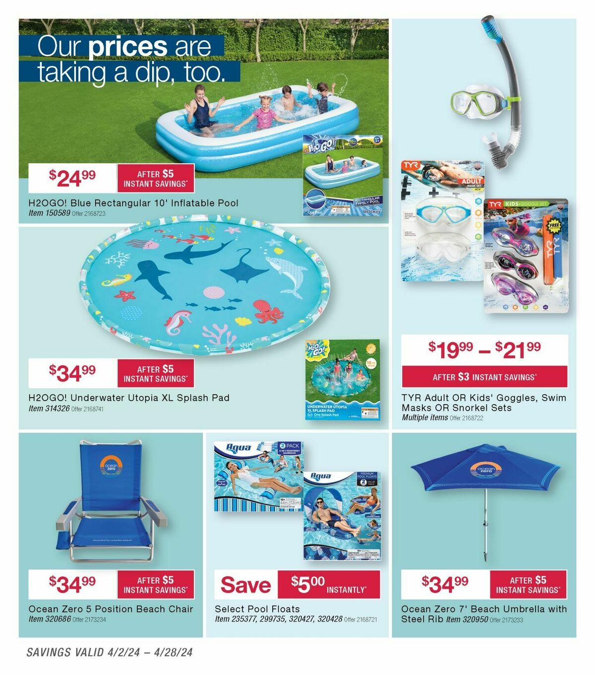 BJ's Wholesale Club Weekly Ad from April 2