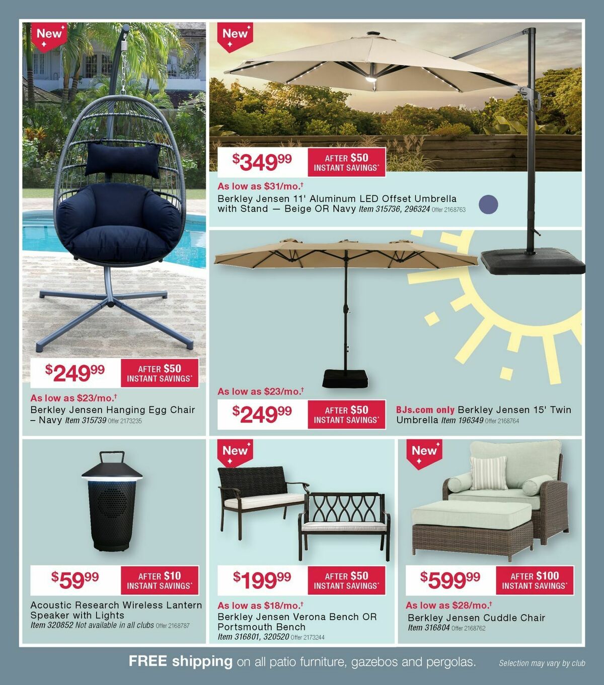 BJ's Wholesale Club Weekly Ad from April 2