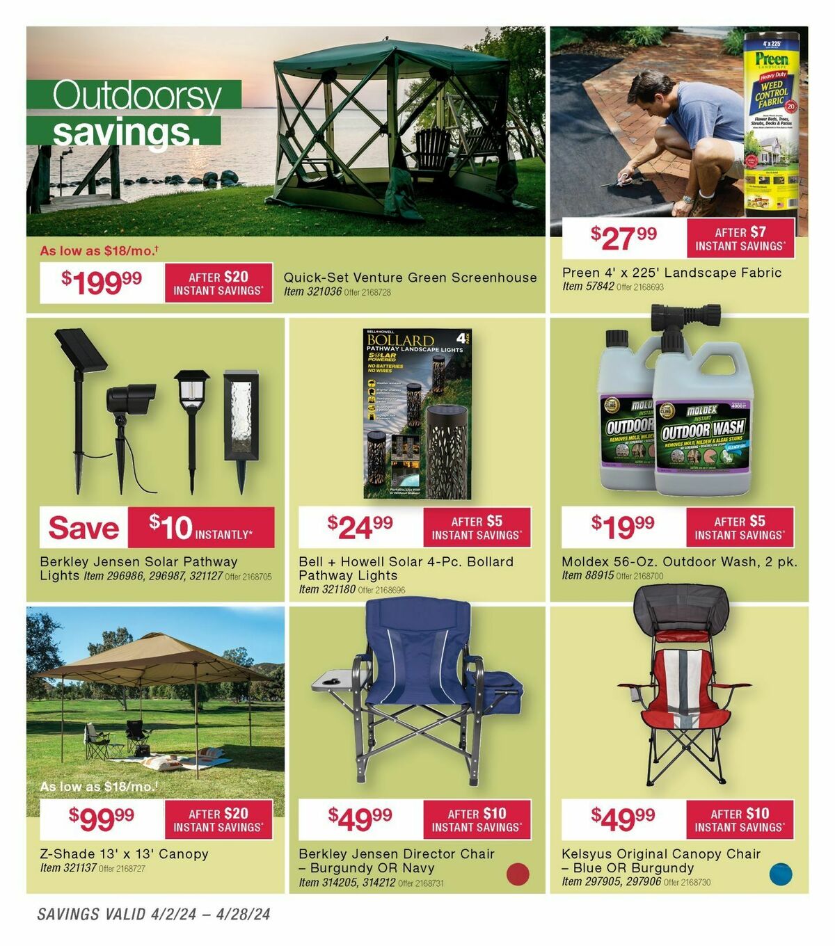 BJ's Wholesale Club Weekly Ad from April 2