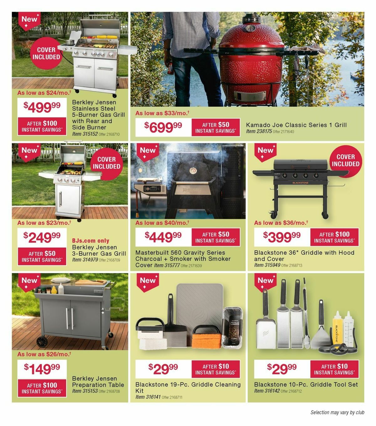 BJ's Wholesale Club Weekly Ad from April 2