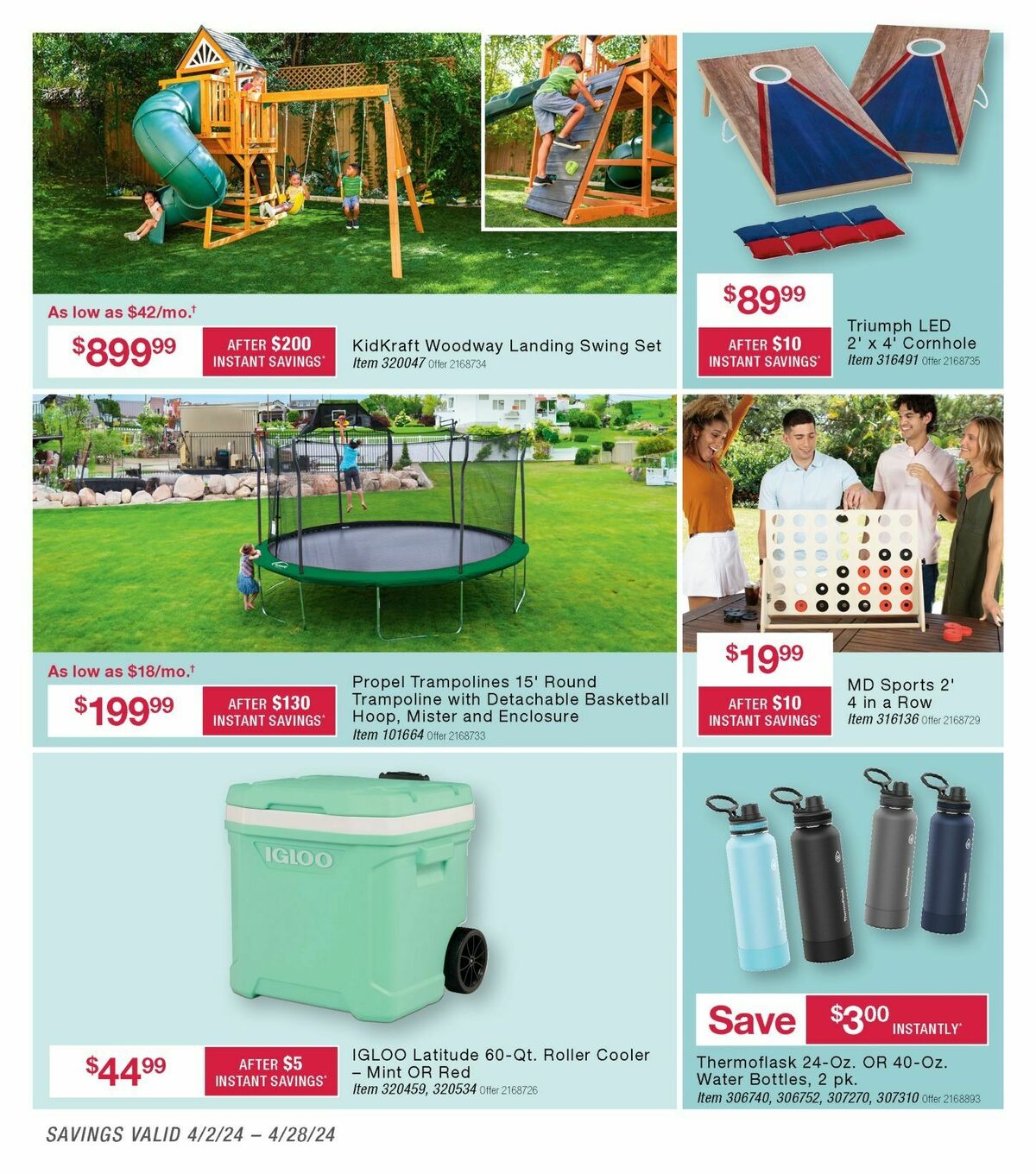 BJ's Wholesale Club Weekly Ad from April 2