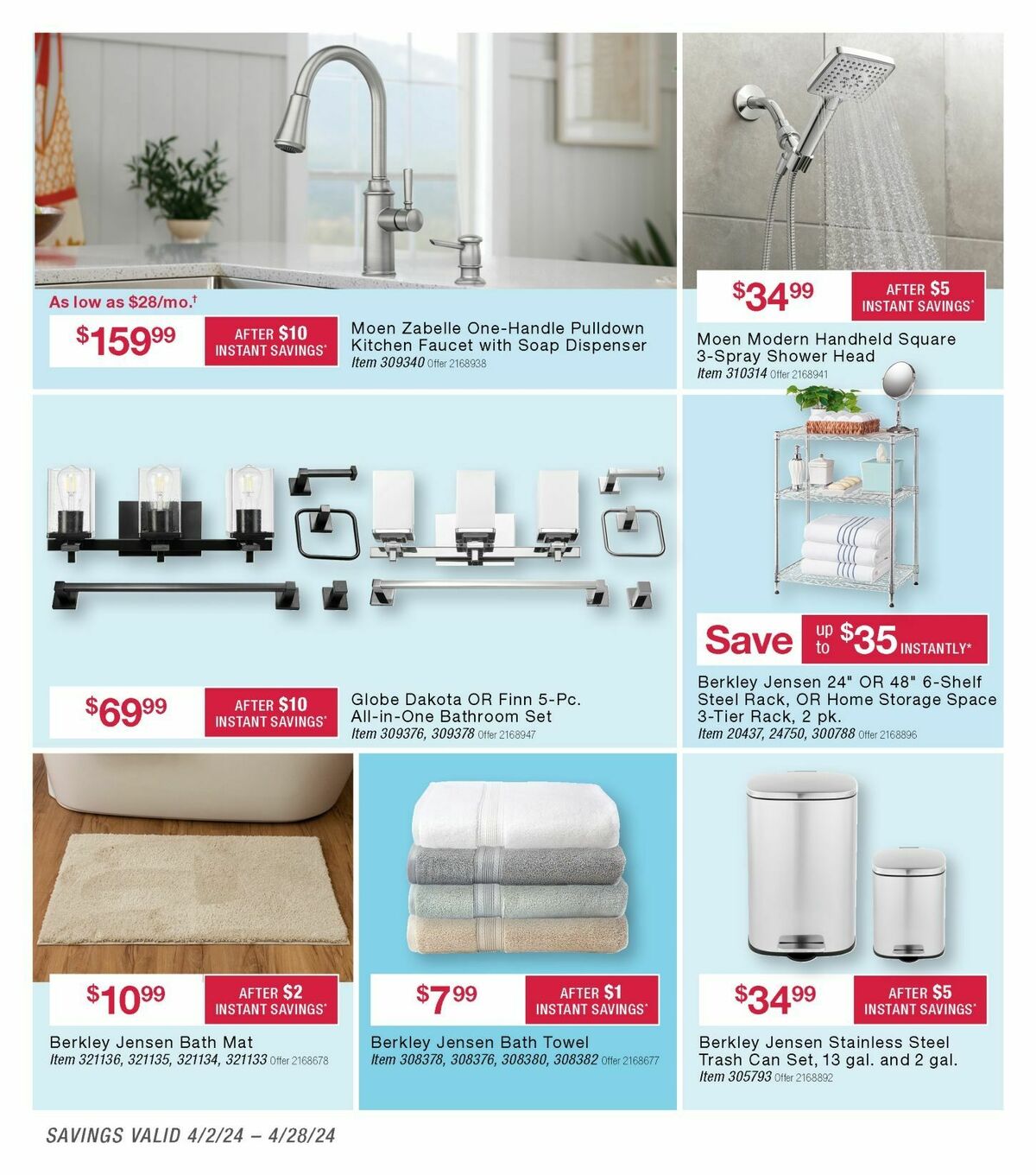 BJ's Wholesale Club Weekly Ad from April 2