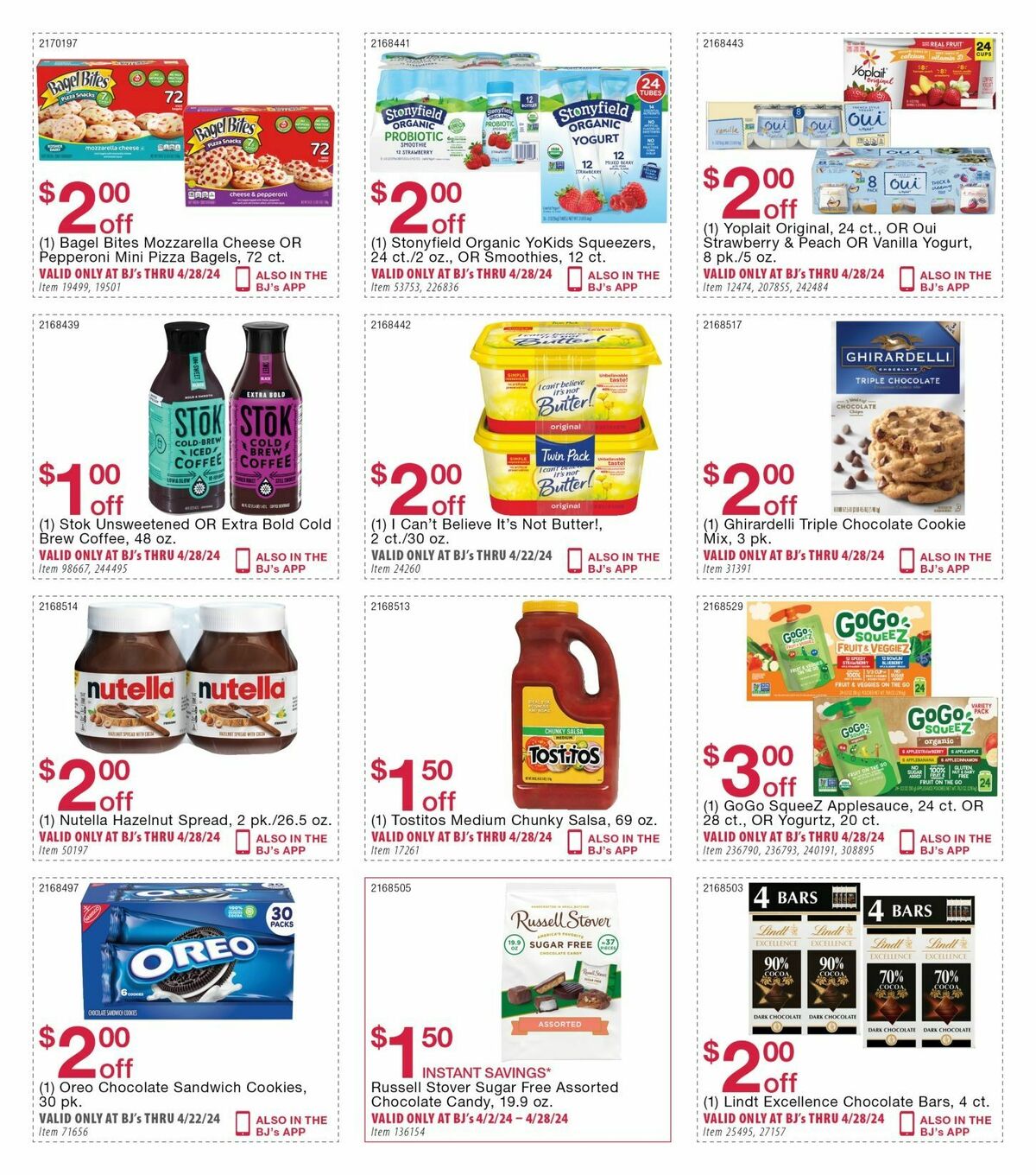 BJ's Wholesale Club Weekly Ad from April 2