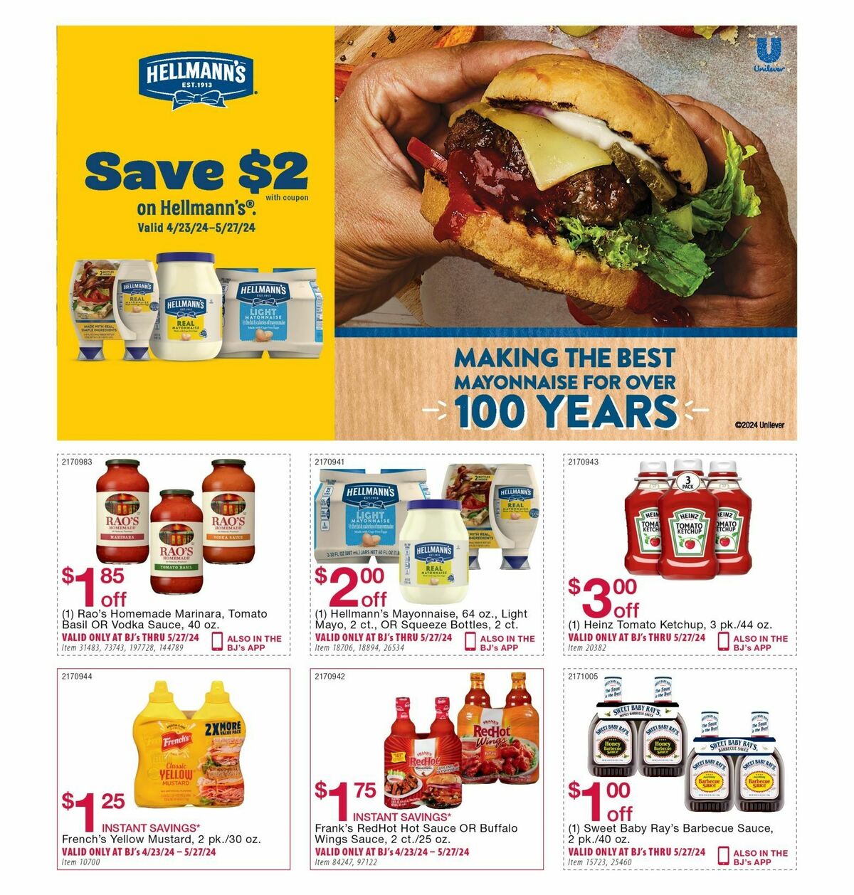 BJ's Wholesale Club Weekly Ad from April 23