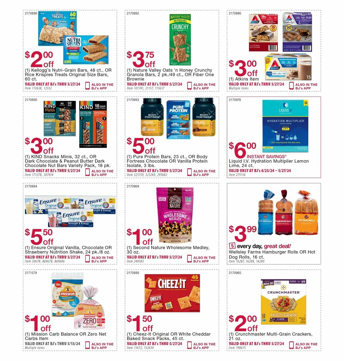 BJ's Wholesale Club Weekly Ad from April 23