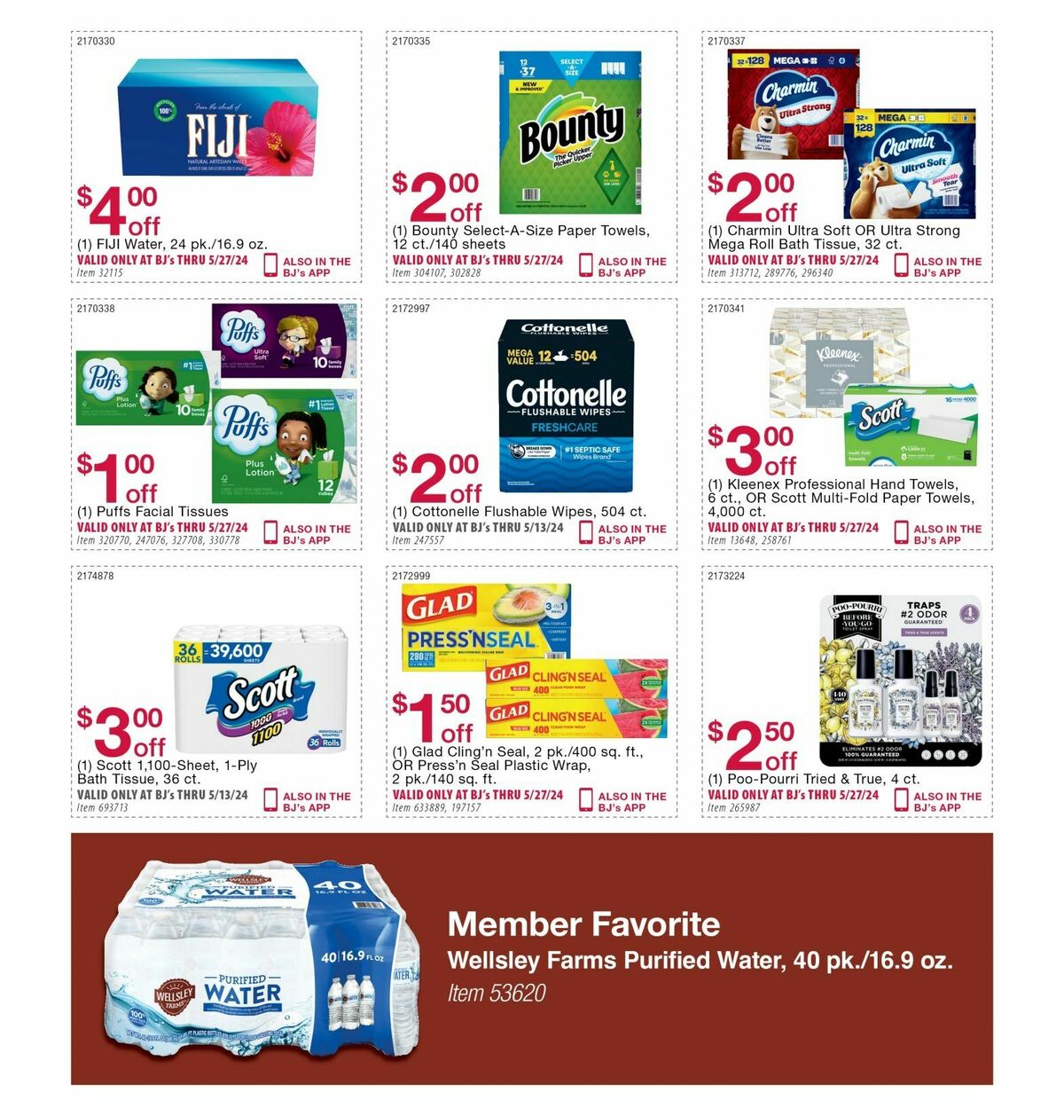 BJ's Wholesale Club Weekly Ad from April 23