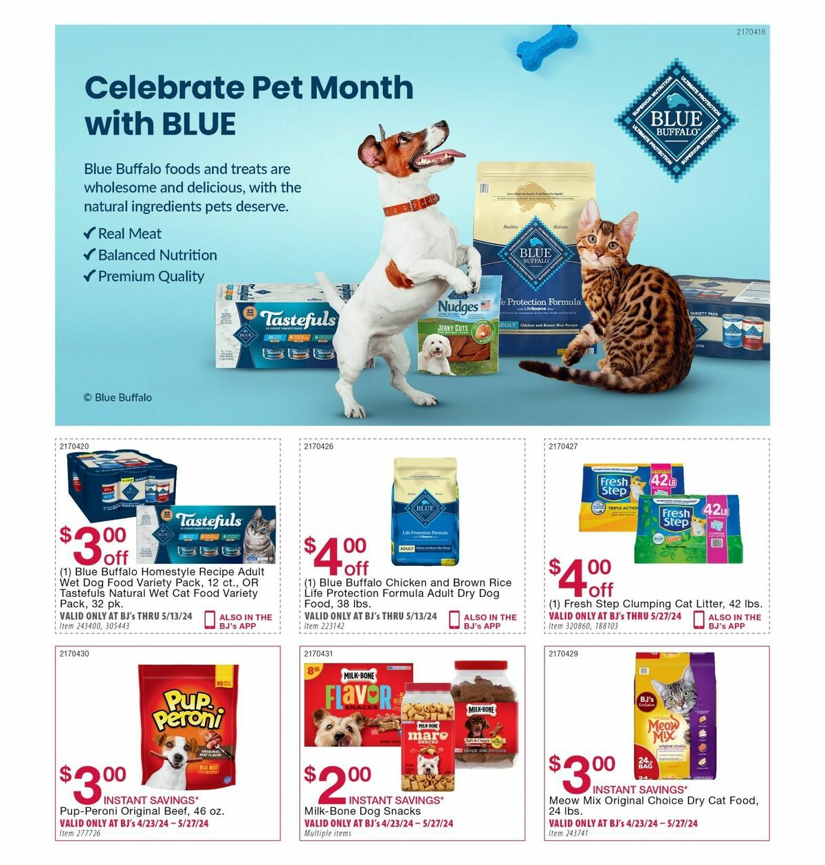 BJ's Wholesale Club Weekly Ad from April 23