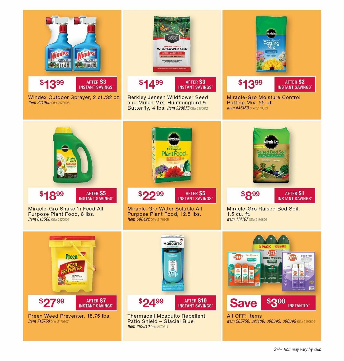 BJ's Wholesale Club Weekly Ad from April 23