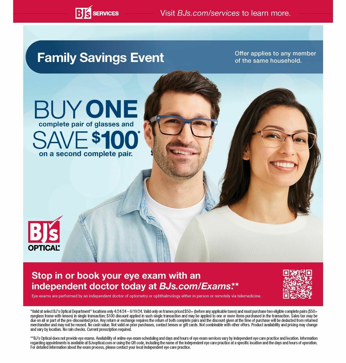 BJ's Wholesale Club Weekly Ad from April 23