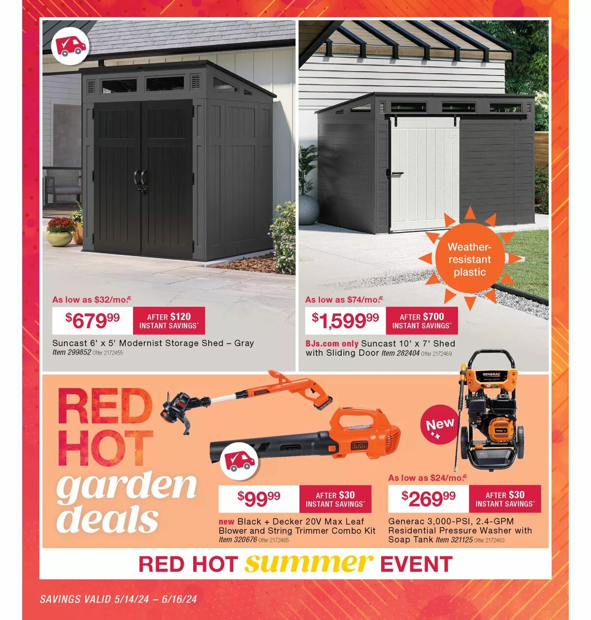 BJ's Wholesale Club Weekly Ad from May 14