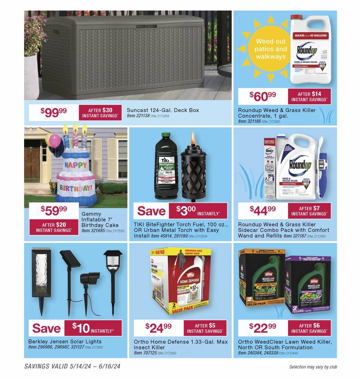 BJ's Wholesale Club Weekly Ad from May 14