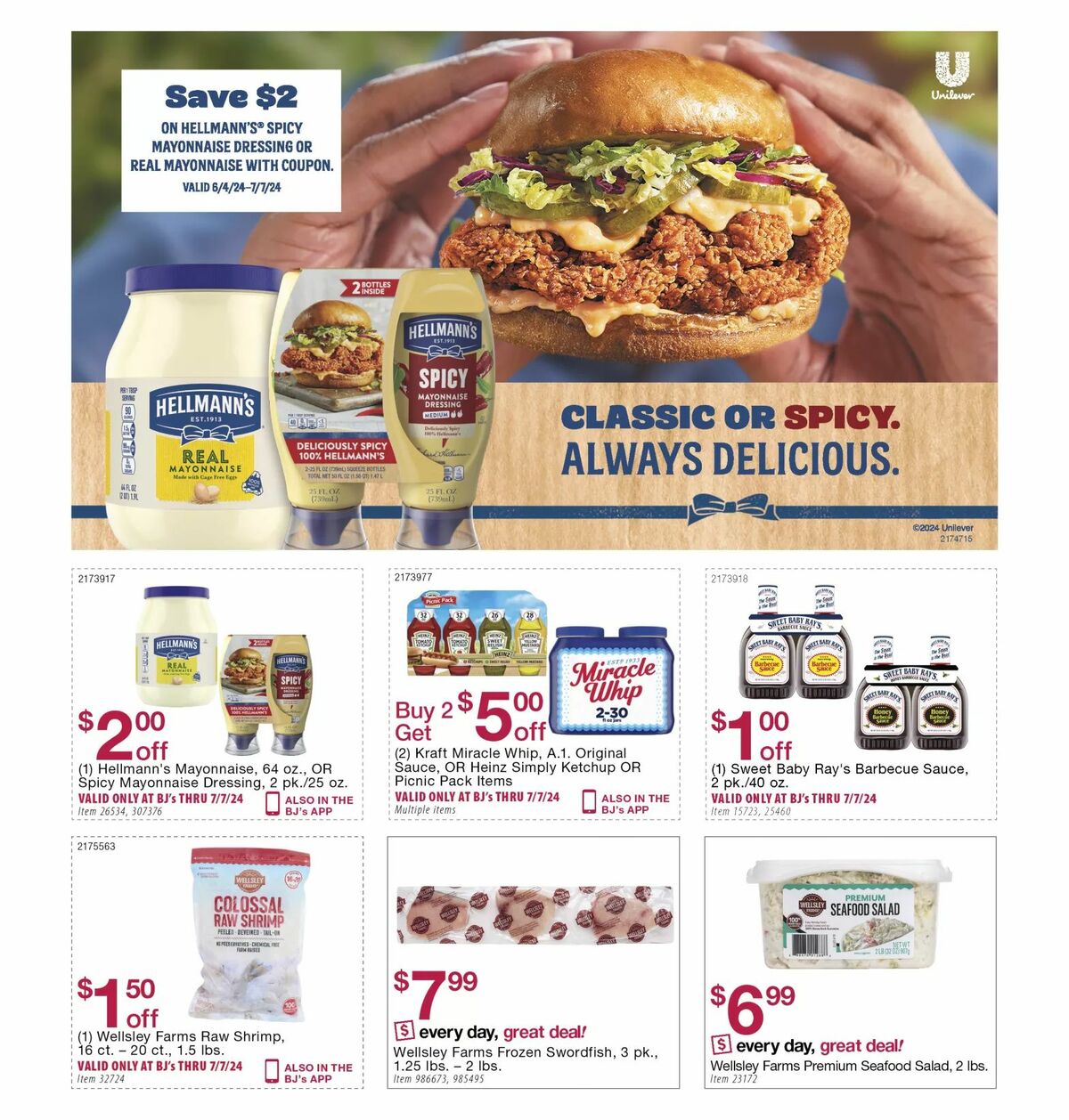 BJ's Wholesale Club Weekly Ad from June 4