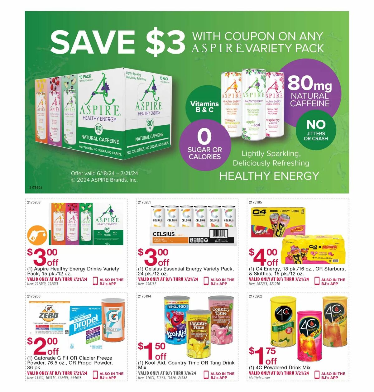 BJ's Wholesale Club Weekly Ad from June 18