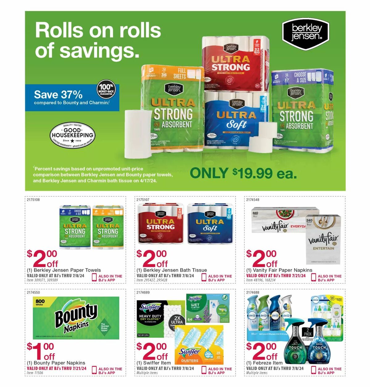 BJ's Wholesale Club Weekly Ad from June 18