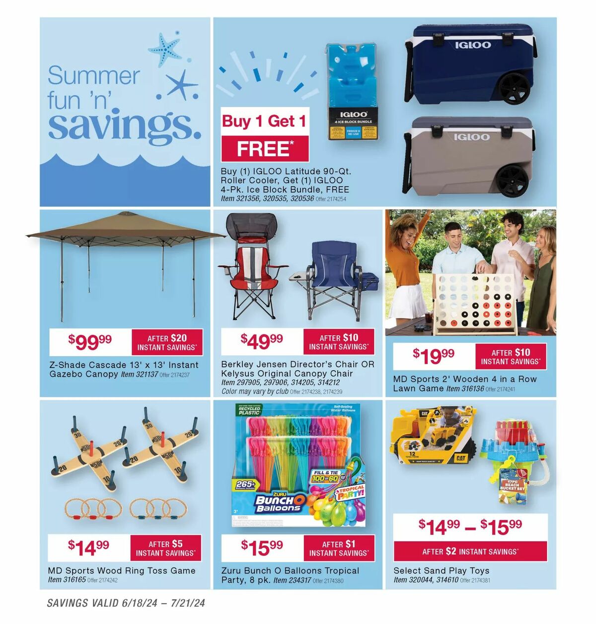 BJ's Wholesale Club Weekly Ad from June 18