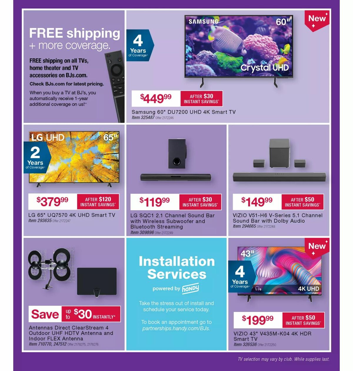 BJ's Wholesale Club Weekly Ad from June 18