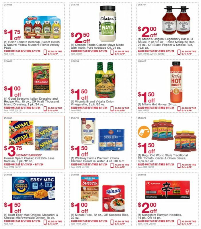 BJ's Wholesale Club Weekly Ad from July 9