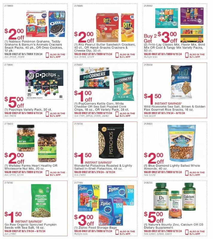 BJ's Wholesale Club Weekly Ad from July 9