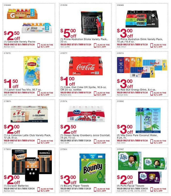 BJ's Wholesale Club Weekly Ad from July 9