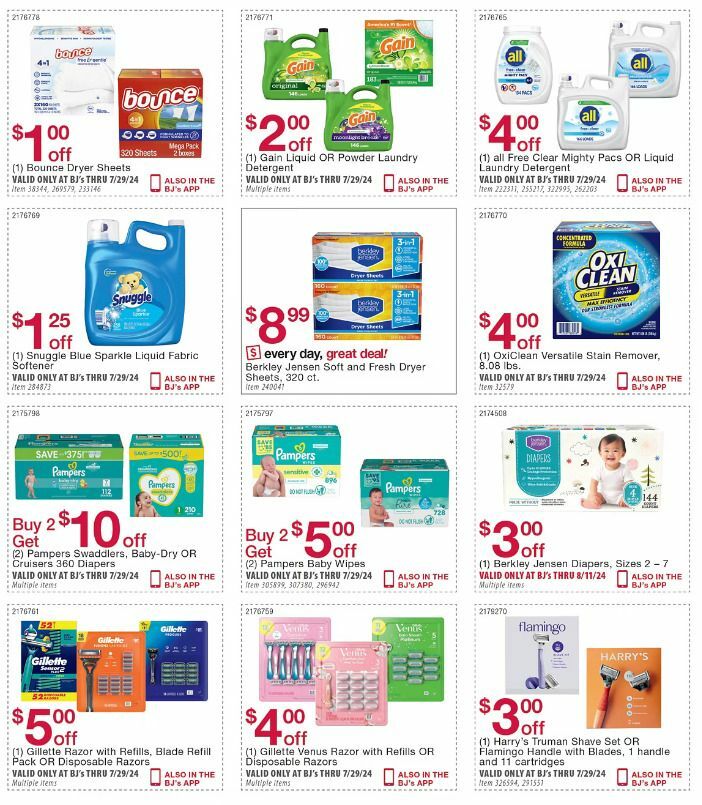 BJ's Wholesale Club Weekly Ad from July 9