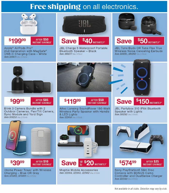 BJ's Wholesale Club Weekly Ad from July 9