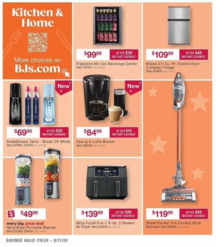 BJ's Wholesale Club Weekly Ad from July 9