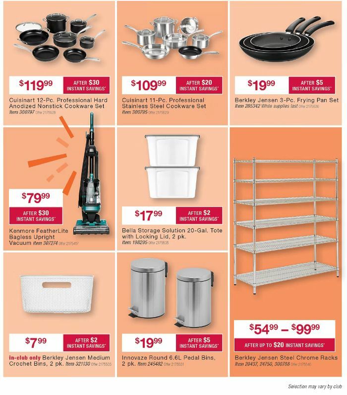 BJ's Wholesale Club Weekly Ad from July 9