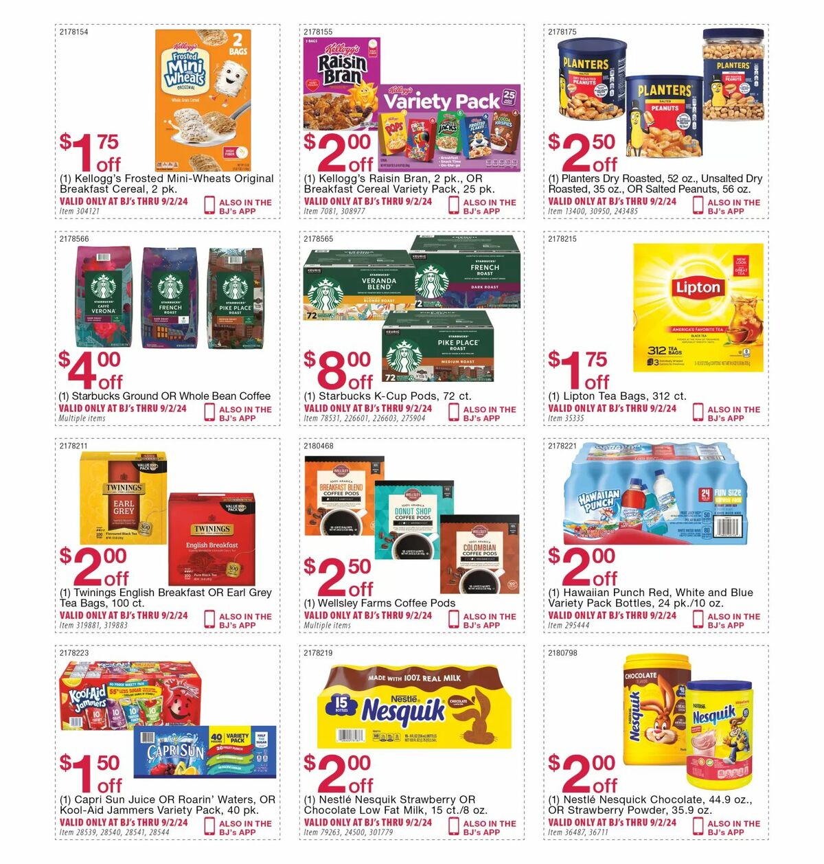 BJ's Wholesale Club Weekly Ad from August 5