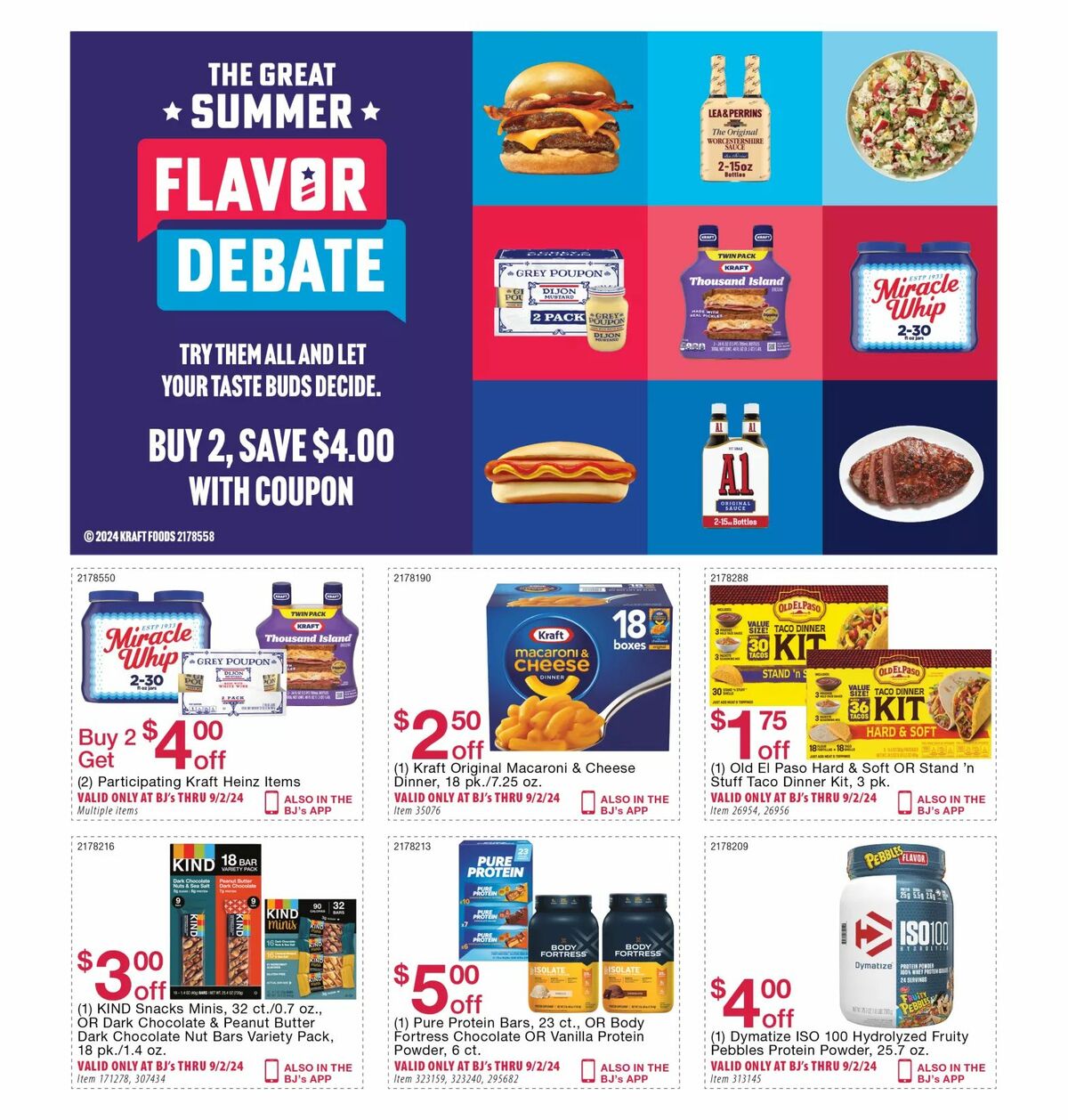 BJ's Wholesale Club Weekly Ad from August 5