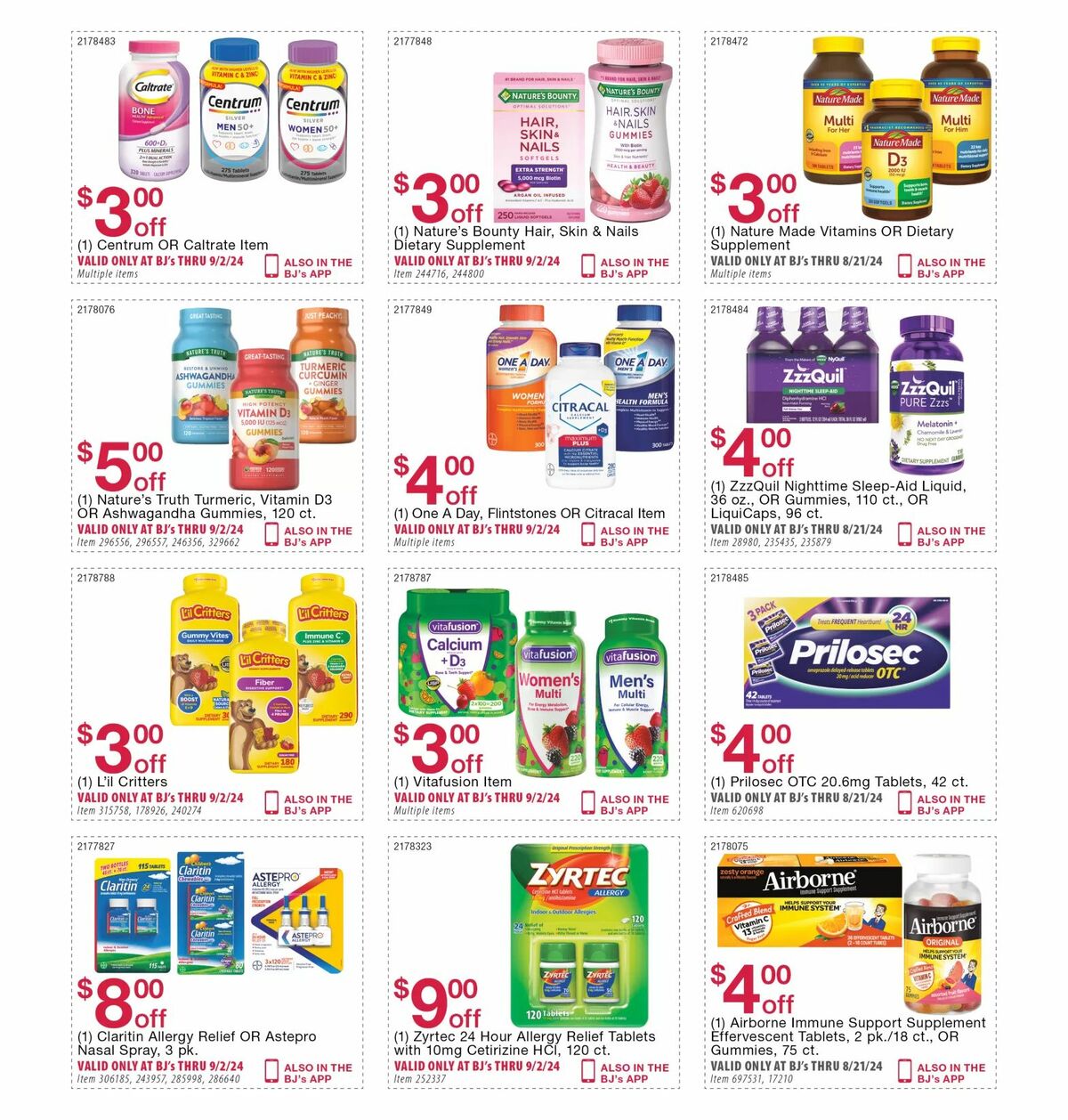 BJ's Wholesale Club Weekly Ad from August 5