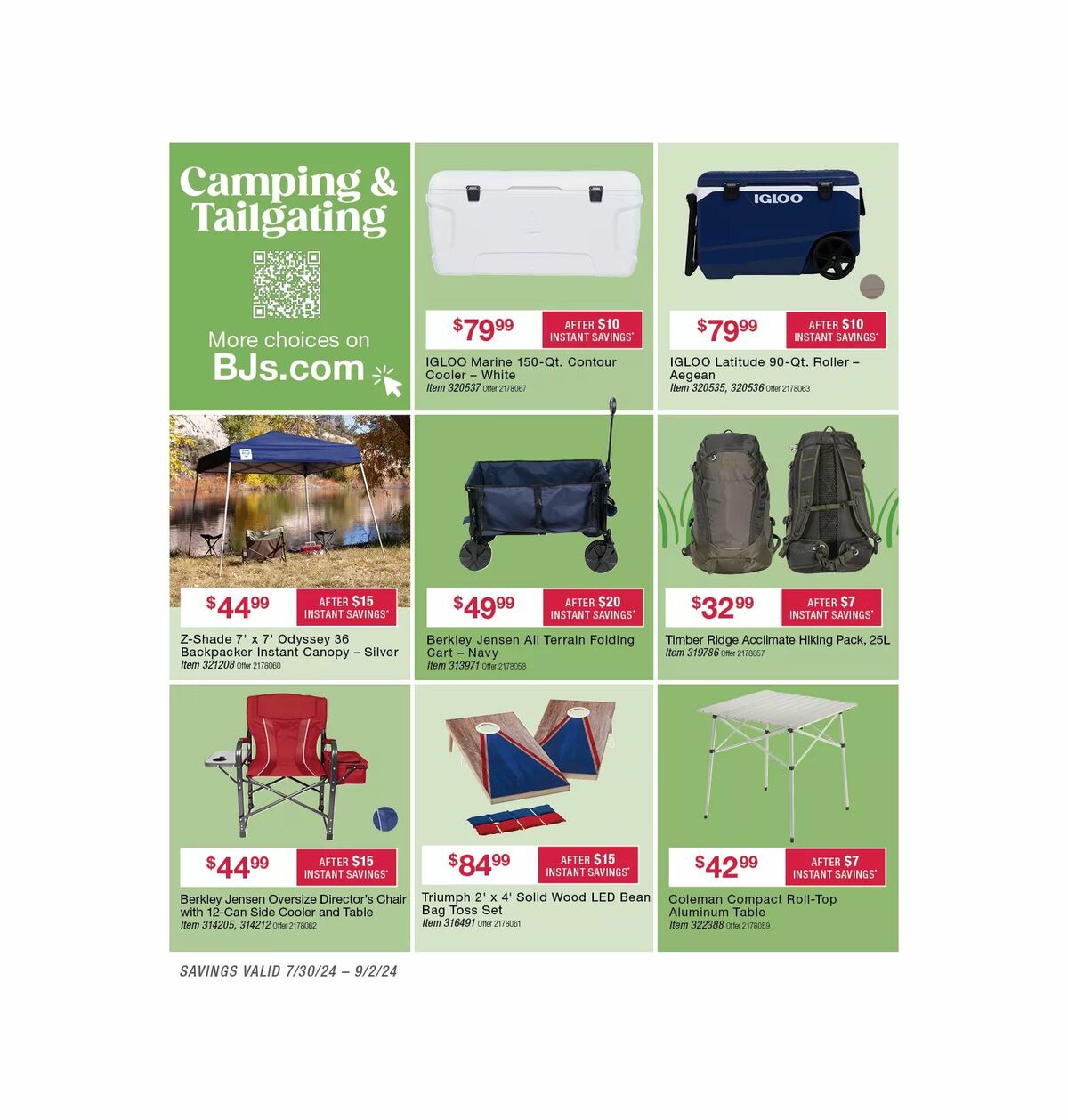 BJ's Wholesale Club Weekly Ad from August 5