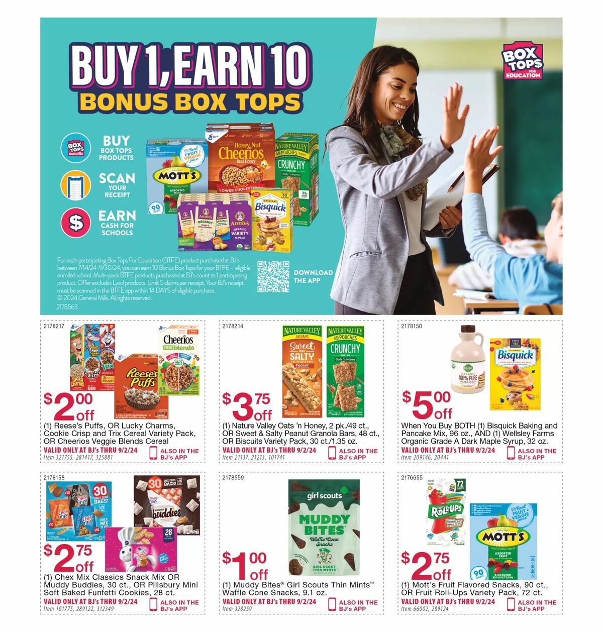 BJ's Wholesale Club Weekly Ad from August 5