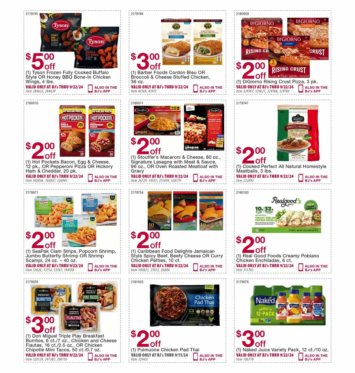 BJ's Wholesale Club Weekly Ad from August 28